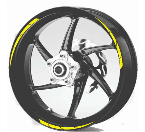 Imagen 2 de 6 de Calcos Llanta Motos 17p + Regalo Tuning 00138 Graficastuning