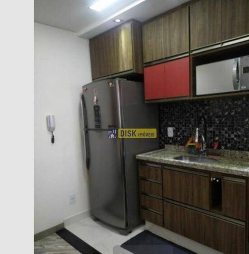 Imagem 2 de 13 de Apartamento Com 2 Dormitórios À Venda, 41 M² Por R$ 330.000 - Vila Valparaíso - Santo André/sp - Ap2200