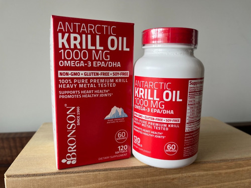 Krill Oil Bronson 1000mg Omega-3