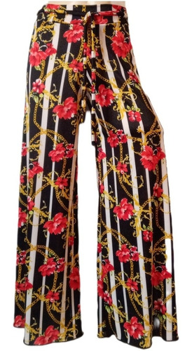 Hermosos Pantalones Palazzo  Pretina Alta Y Bota Ancha 