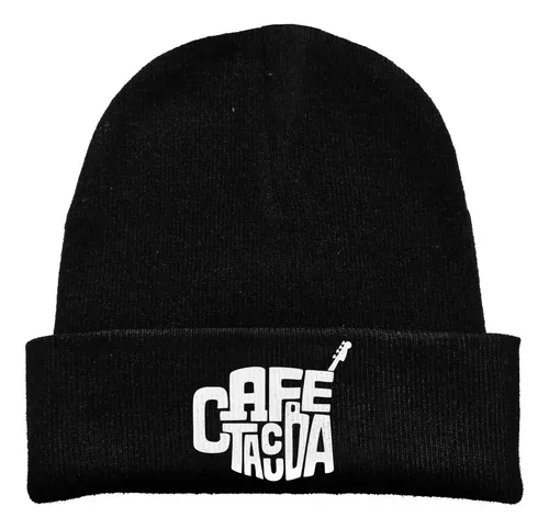 Gorro Lana Cafe Tacvba Rock Estampado