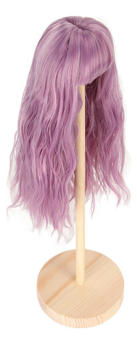 Peluca De Muñeca Artificial De Seda De Alta Temperatura, Pel