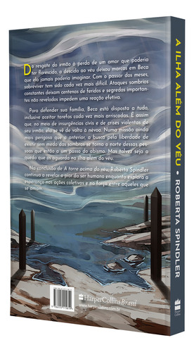 A Ilha Além Do Véu, De Roberta Spindler., Vol. 1. Editorial Harpercollins, Capa Mole, Edição 1 Em Português, 2024