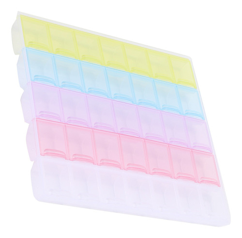 Caja De Almacenamiento Multifuncional Multicolor Easy Use 35