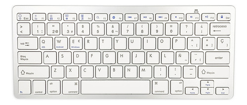 Wireless Keyboard Bt... Ultrafino 78 Keys For T Laptop