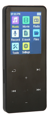 Reproductor Mp3 Mp4 Con Pantalla Táctil Bluetooth 5.0 Hifi D