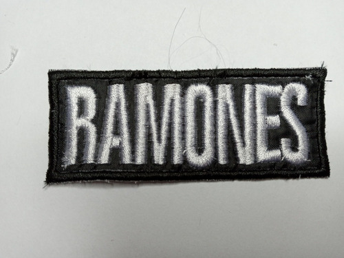 Parche Aplique Aplicacion Bordado Ramones L X Unidad