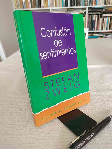 Confusión De Sentimientos Stefan Zweig Editorial Andres Bell (Reacondicionado)