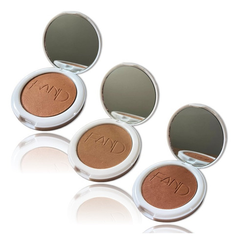 Pó De Contorno Compacto Fand Makeup Multiuso Blush E Bronzer Tom Da Maquiagem Laguna