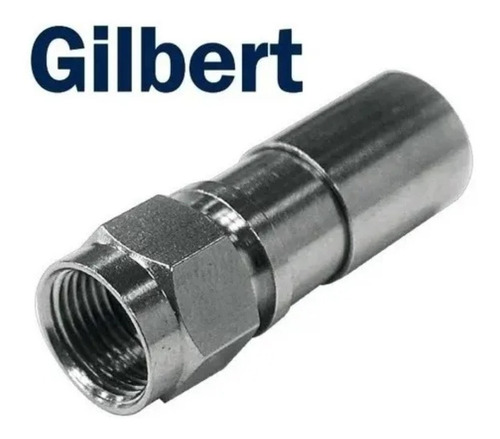 Conectores Gilbert Rg6 100 Uní La Bolsa 