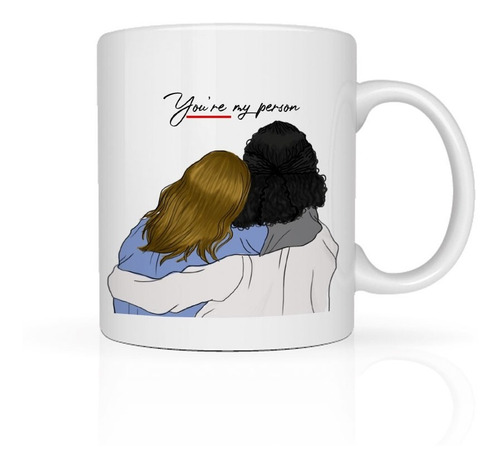 Taza Grey's Anatomy You Are My Person, Cerámica (11oz=330ml)