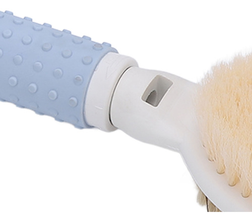 Cepillo De Baño Back Scrubber De Doble Cara, Cerdas Suaves