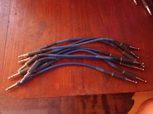 Cable Neutrik Rean Plug Corto Conexión Patchera (35cms)