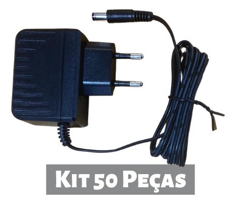 50 Unidades Fonte De Alimentação 12v 500ma