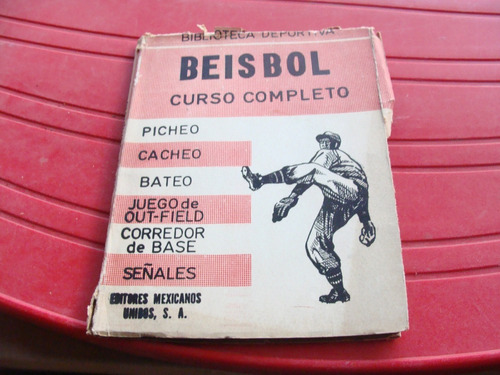 Libro Beisbol , Curso Completo  , Año 1957 , 85 Paginas