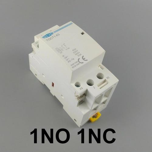 Contactor 220v Modular 2p 63a 1nc 1no Contactor Monofasico