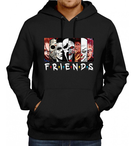 Suéteres Estampado Jason Chucky Saw Terror Friends En Dtf