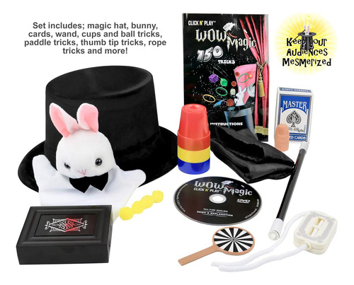 Kit De Mago Y Set Magico Click N' Play, Kit De Magia Para...