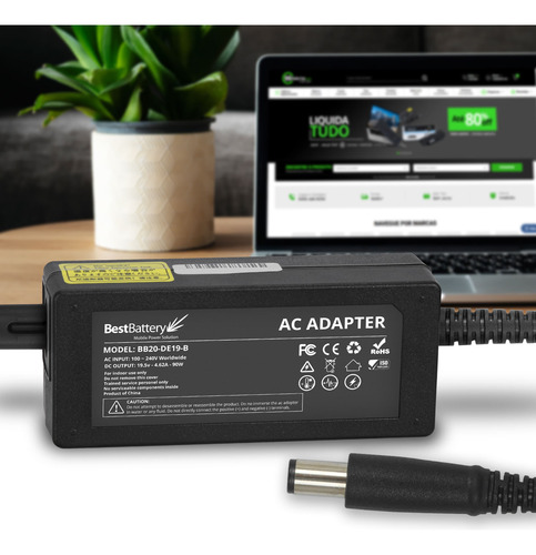 Fonte Carregador Para Notebook Dell Inspiron 14r 3550 - 90w
