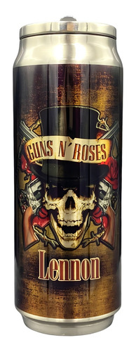 Termo Guns N' Roses Personalizado Acero Inoxidable