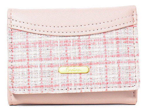 Cartera Multifunción De Gran Capacidad En Color Liso