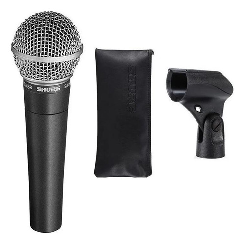 Shure Sm58 Micrófono Dinámico Vocal Cardioide Funda Pipeta