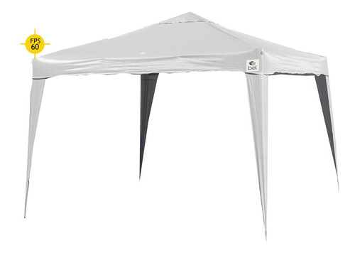 Tenda Gazebo Dobrável Alum. 3,00 X 3,00 M Branca - Bel Lazer