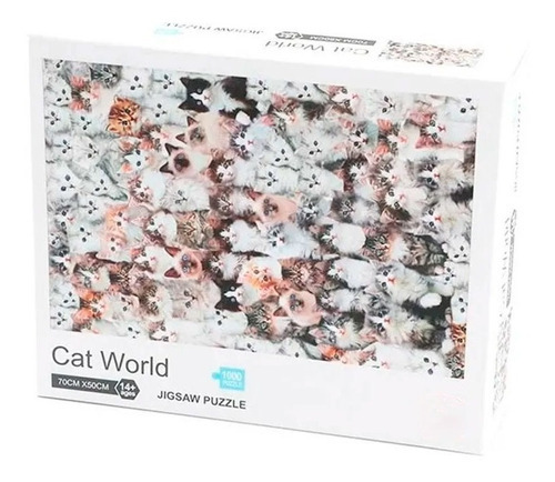 Puzzle 1000 Piezas Mundo De Gatos Ft309