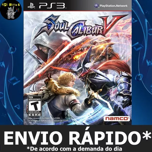 Jogo SoulCalibur V - Jogo PS3 Midia Fisica - Sony - Jogos de Luta -  Magazine Luiza