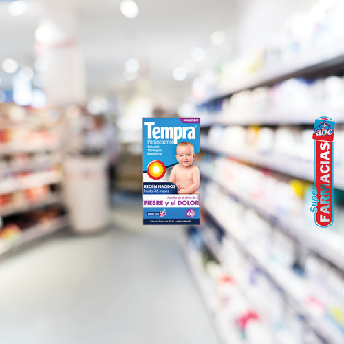 Tempra Sol Pediatrica 30 Ml Paracetamol 100 Mg Gotero P2