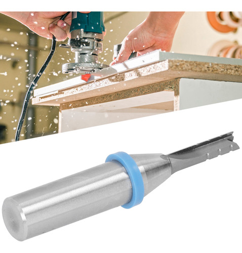 Cortador Broca Router Cnc Fresa 6mm 3 Flautas Para Metal