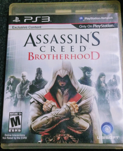 Assassins Creed Brotherhood Juego Fisico En Español Para Ps3