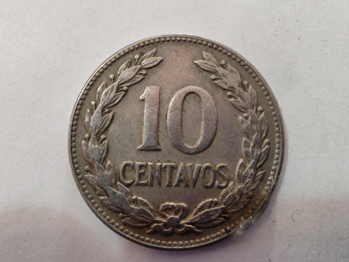 Moneda El Salvador 10 Centavos 1968 (x1383