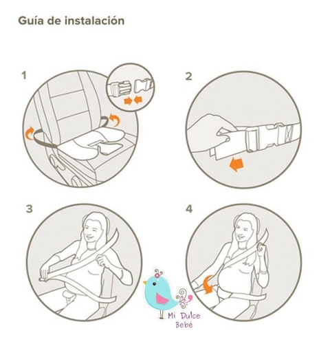 Faja Para Embarazada Cinturon De Seguridad Auto Babypack