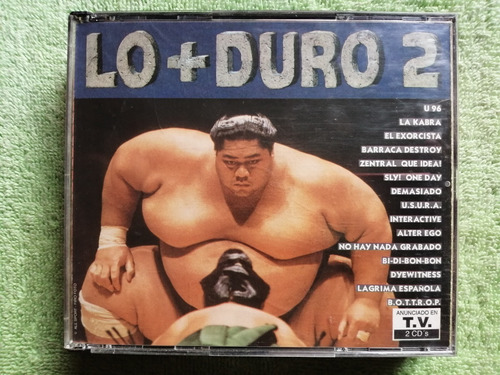 Eam Cd Doble Lo + Duro 2 1993 Maquina Total Bombazo Max Mix