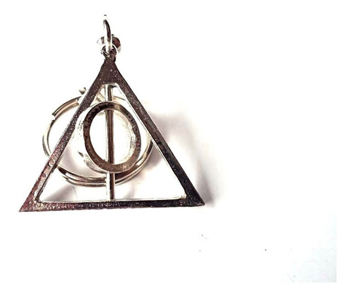 Llavero Harry Potter Reliquias De La Muerte Movimiento Metal