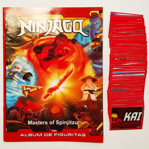 Album - Ninjago + Figuritas A Pegar (leer Descripcion)