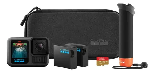 GoPro HERO13 Black Bundle - Kit com Câmera de Ação à Prova d'água...
