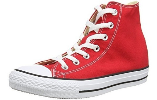 Converse Chuck Taylor All Star Alto Superior Zapato , Rojo ,