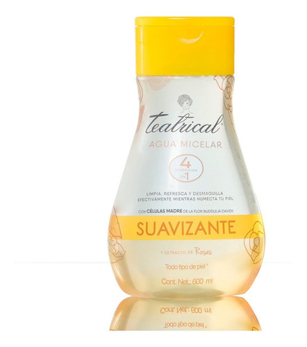 Teatrical Agua Micelar Suavizante 600ml