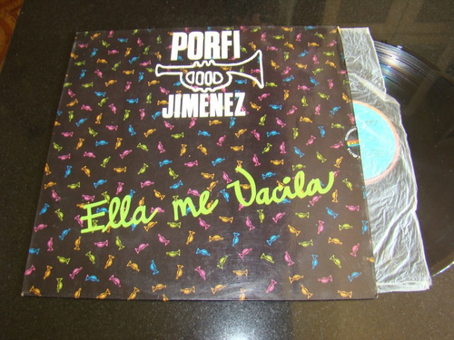 Porfi Jimenez Ella Me Vacila 1991 Venezuela Vinilo Salsa Nm+