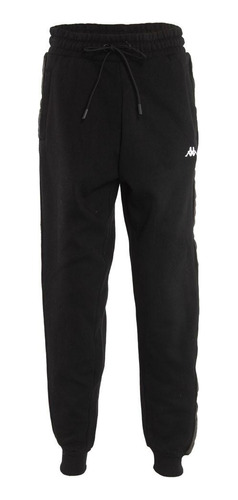 Pantalon Men Banda Black Grey Black White