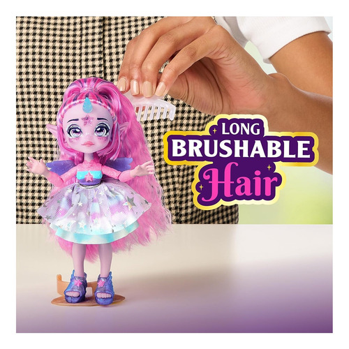 Magic Mixies Pixlings Marena Doll Single Muñeca Rosa Sorpres