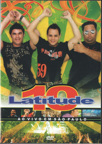 Latitude 10 Dvd Ao Vivo Em São Paulo Novo Original Lacrado