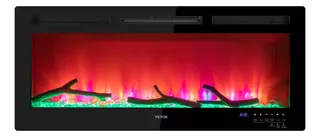 Vevor Chimenea Eléctrica 42puLG Calefactor Eléctrico 1500w