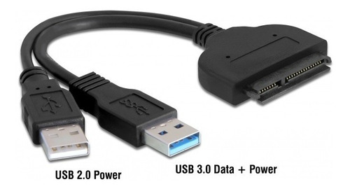 Convertidor Sata 22 Pines A Usb 2.0 Y 3.0 Transferencia Data