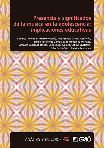 Presencia Y Significados De Música En Adolescencia -   - *