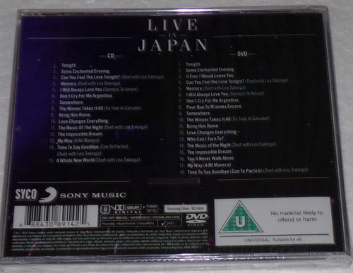 Il Divo Live In Japan - A Musical Affair Cd + Dvd / Kktus