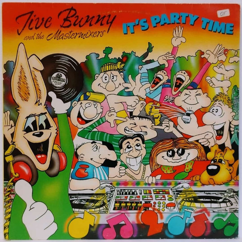 Jive Bunny The Mastermixers Its Party Time - Lp Disco Vinil