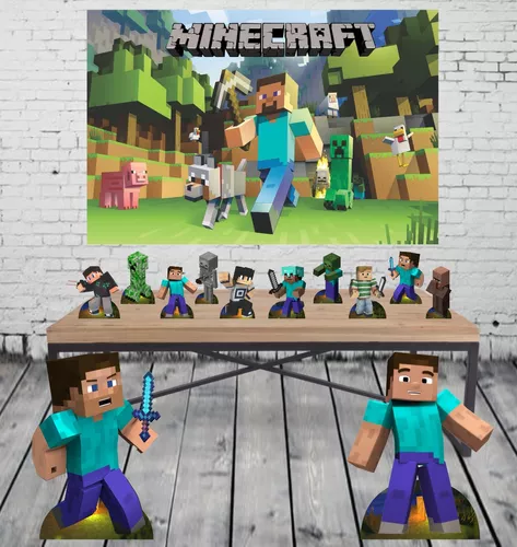 Display Minecraft - Decoração Infantil!